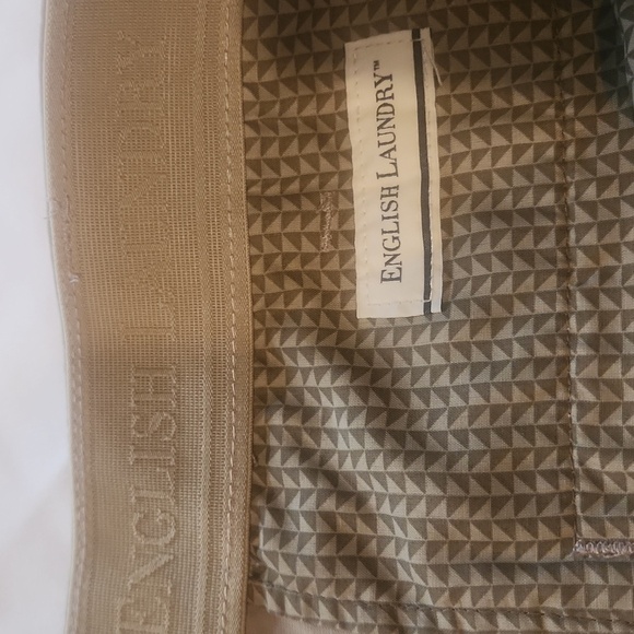 English Laundry Khaki Flat Front Shorts - Picture 4 of 6